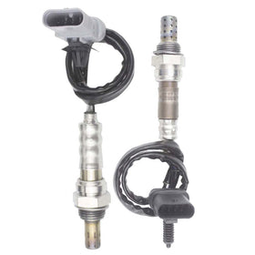 higherbro front view of both oxygen sensors showing durable stainless housings and plug