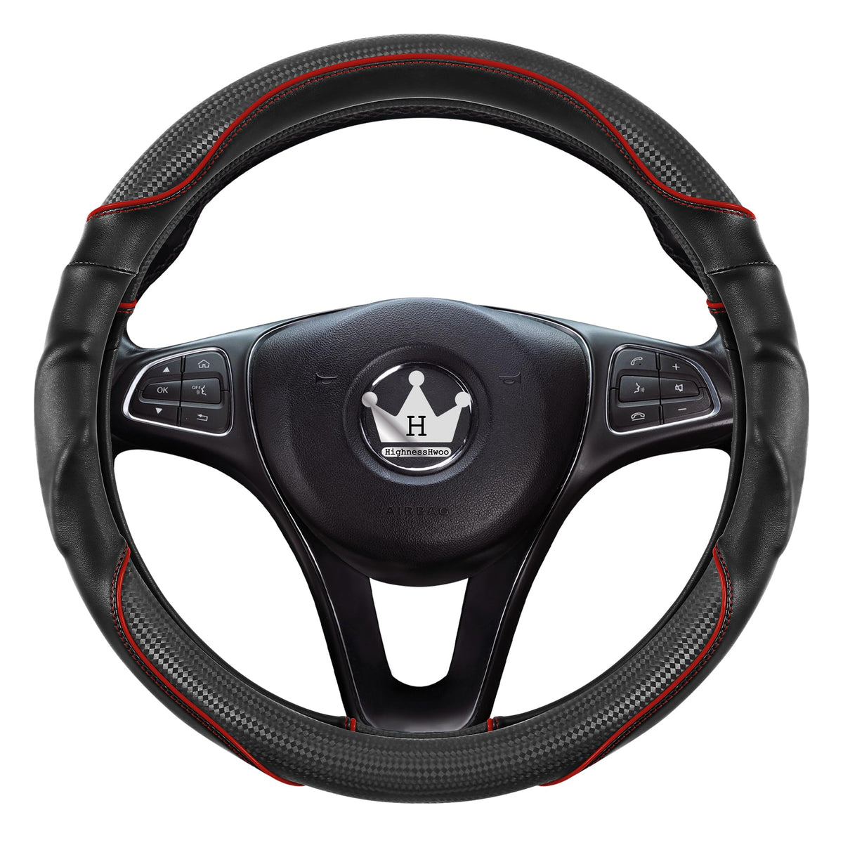 HighnessHwoo carbon fiber panel detail adds abrasion resistance and sporty look