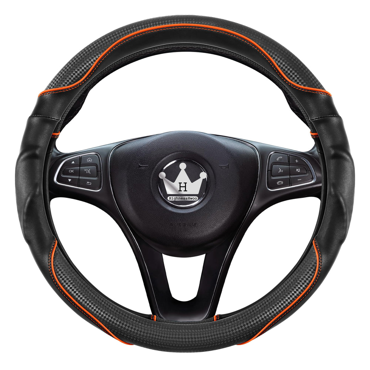 HighnessHwoo faux carbon fiber detail offering a premium sporty finish