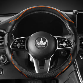 HighnessHwoo front view orange cover shows sporty look and improved grip