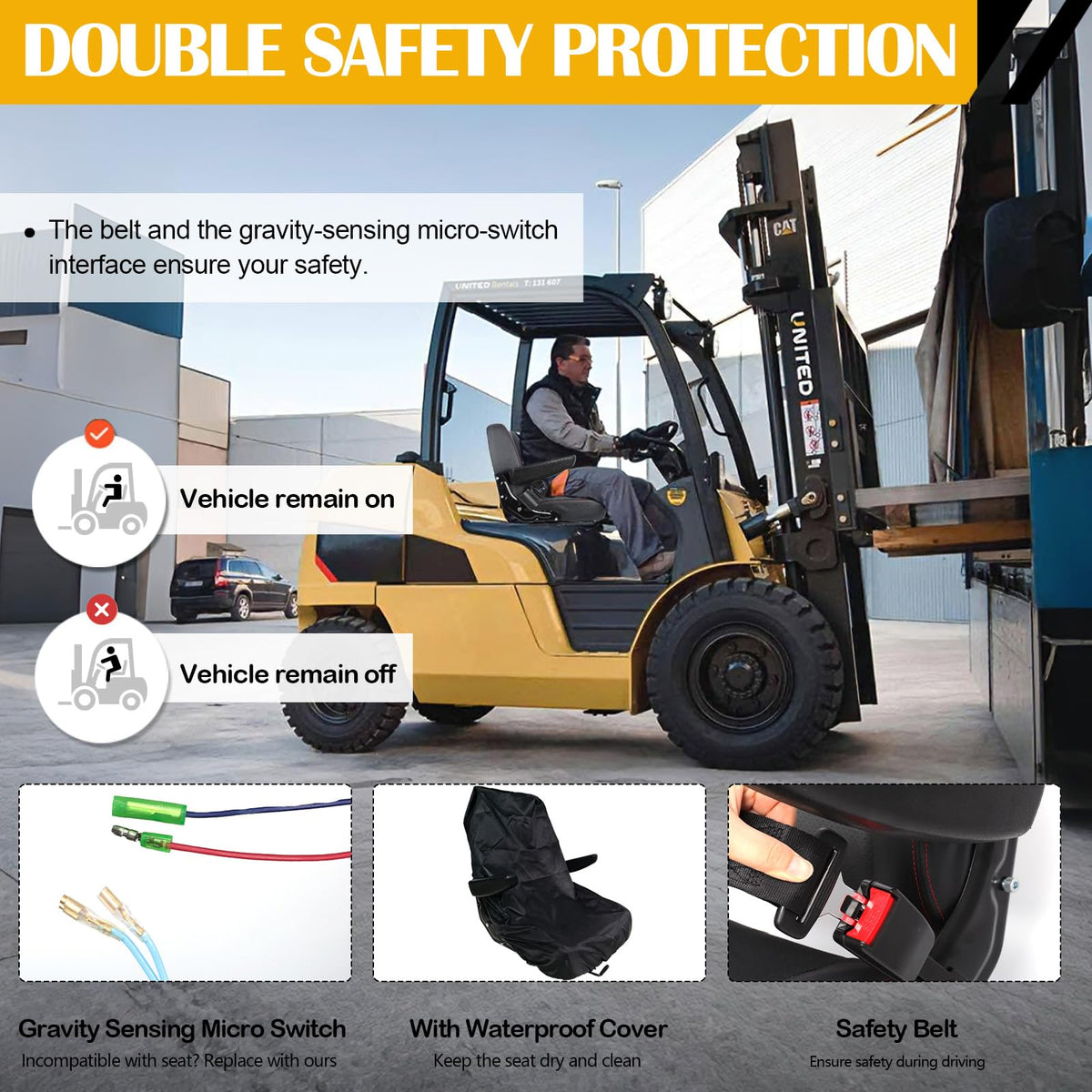hightall built-in storage pouch keeping tools and small items handy
