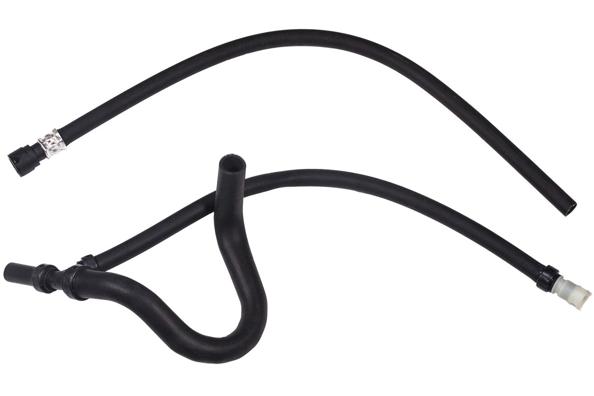 HIHIAV front view of complete hose assembly showing fit and shape benefit