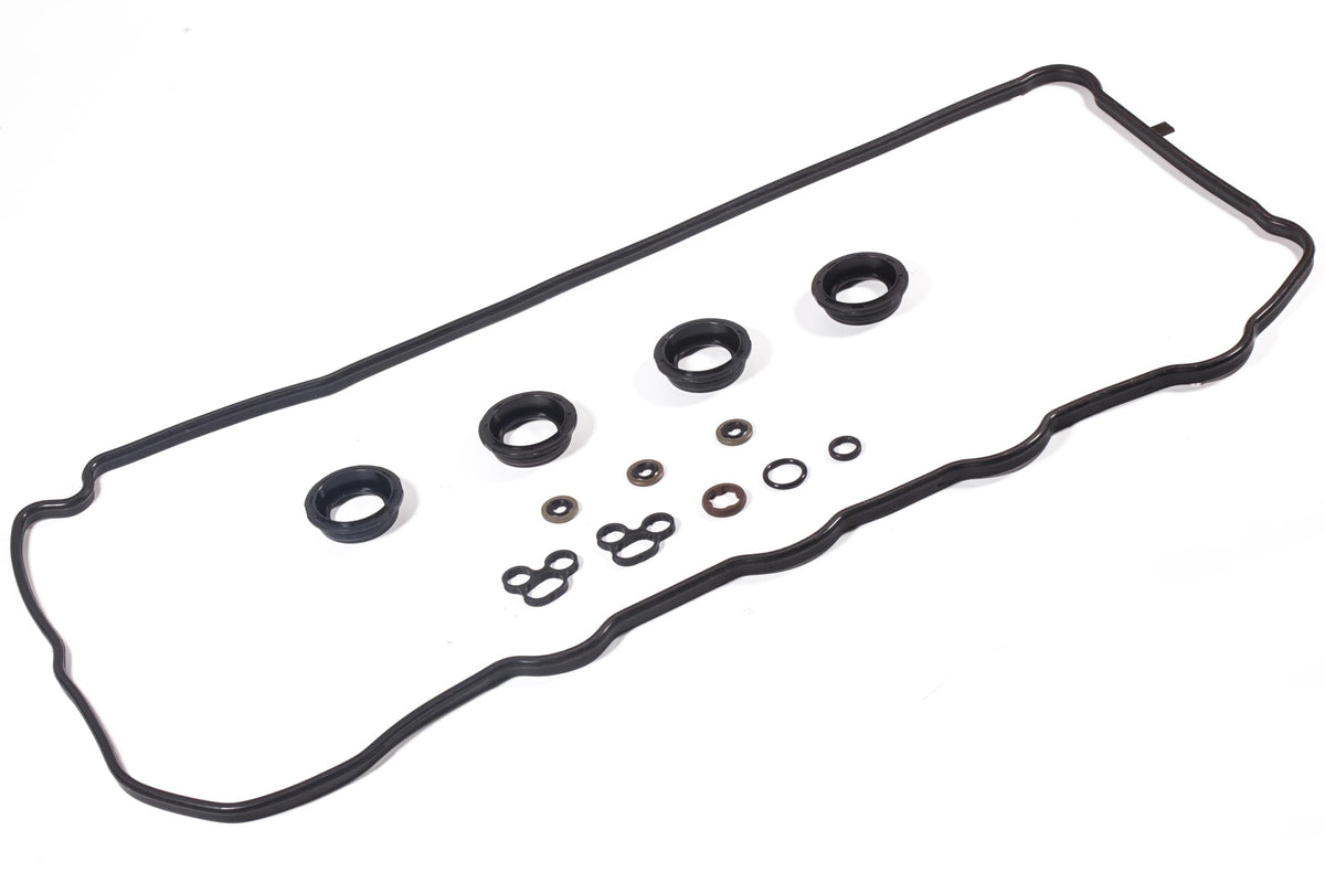 HIHIAV installed valve cover on engine top illustrating leak-free sealing benefit