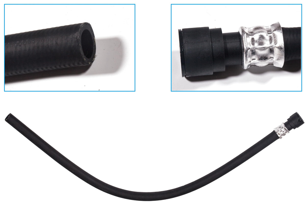 HIHIAV hose beside ruler for scale showing precise length and fit benefit