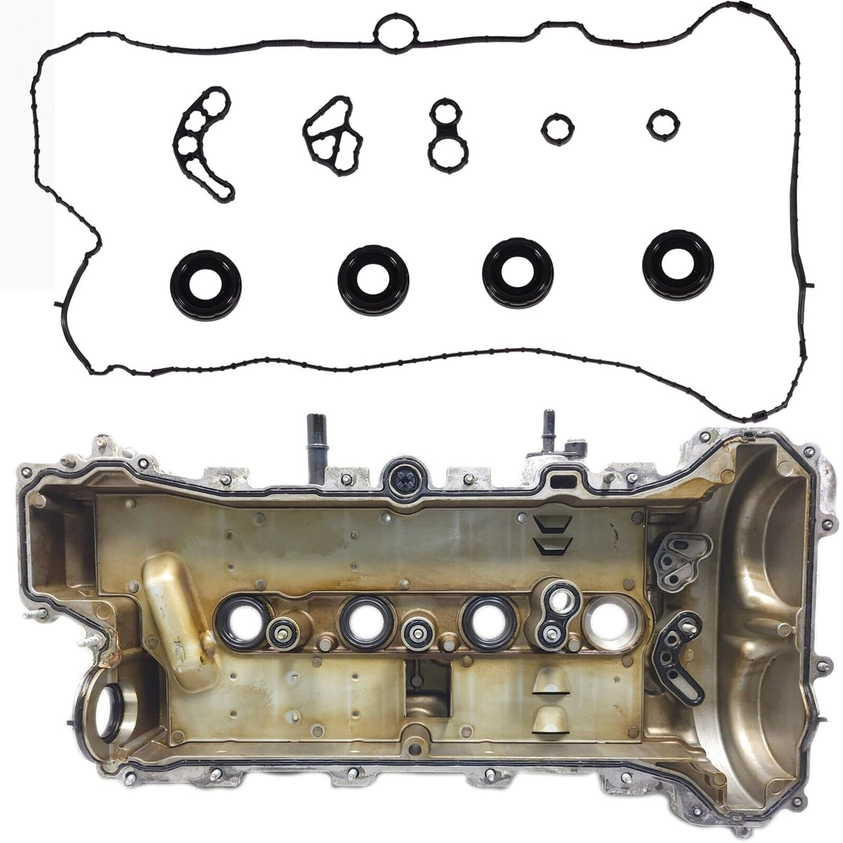HIHIAV gasket installed on engine showing clean seal and leak prevention