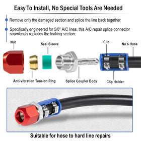 Hihitomorrow clamp and hardware set showing secure fitting reliability