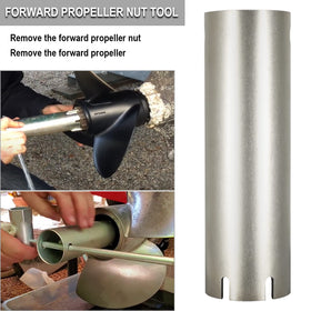 Hihitomorrow removing rear prop on drive illustrating reduced effort required