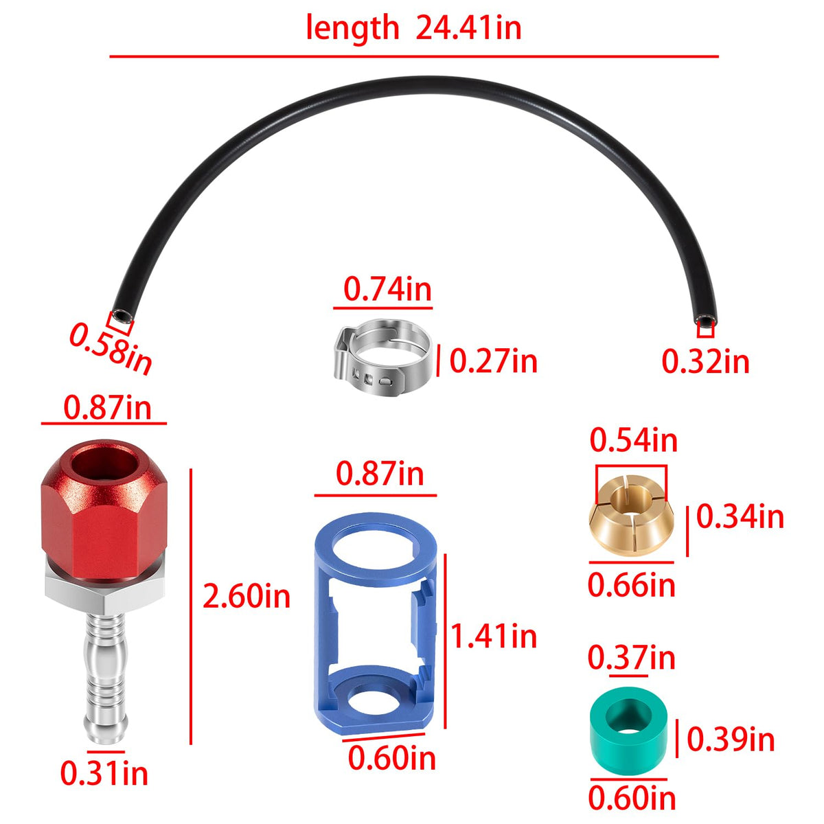 Hihitomorrow next to ruler illustrating compact size and easy storage
