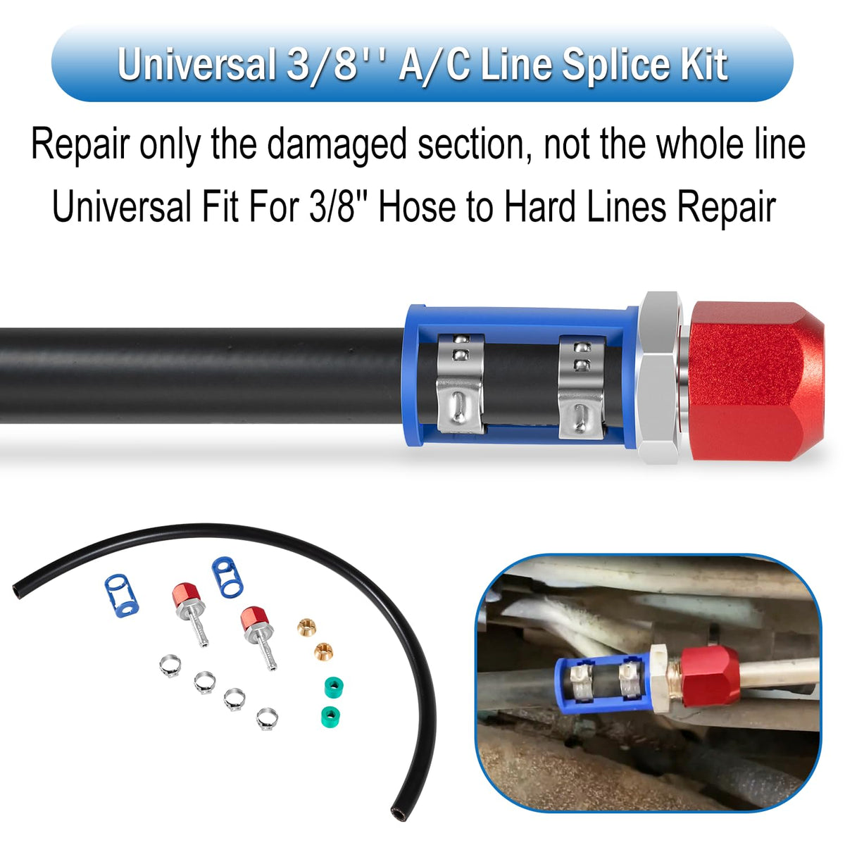 Hihitomorrow splice connector close-up showing tight fit benefit