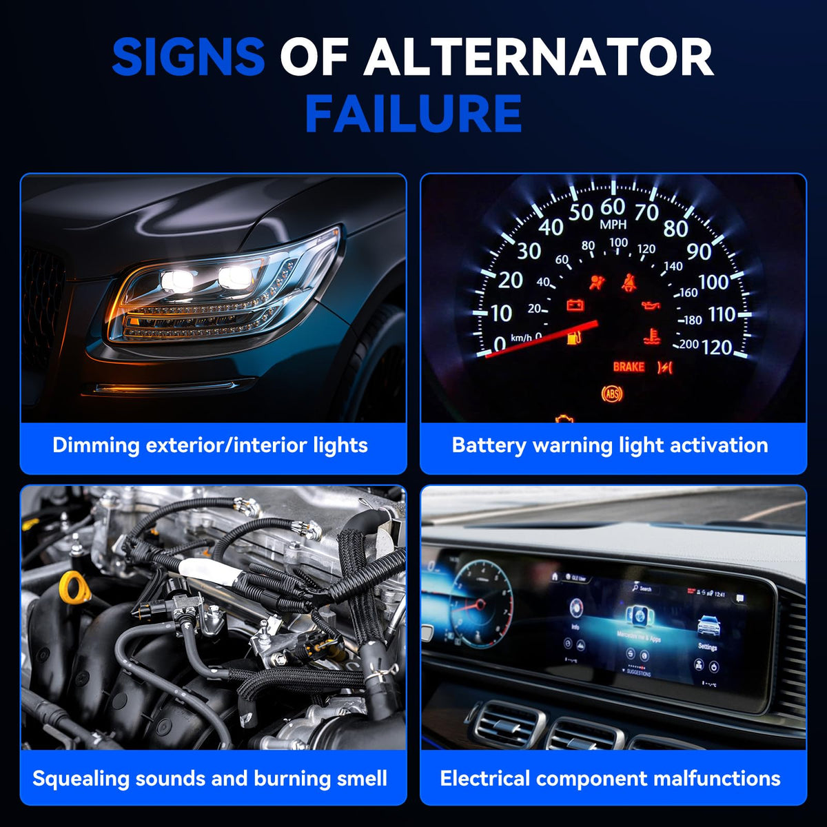 Hikevent alternator packaged with warranty card for buyer confidence