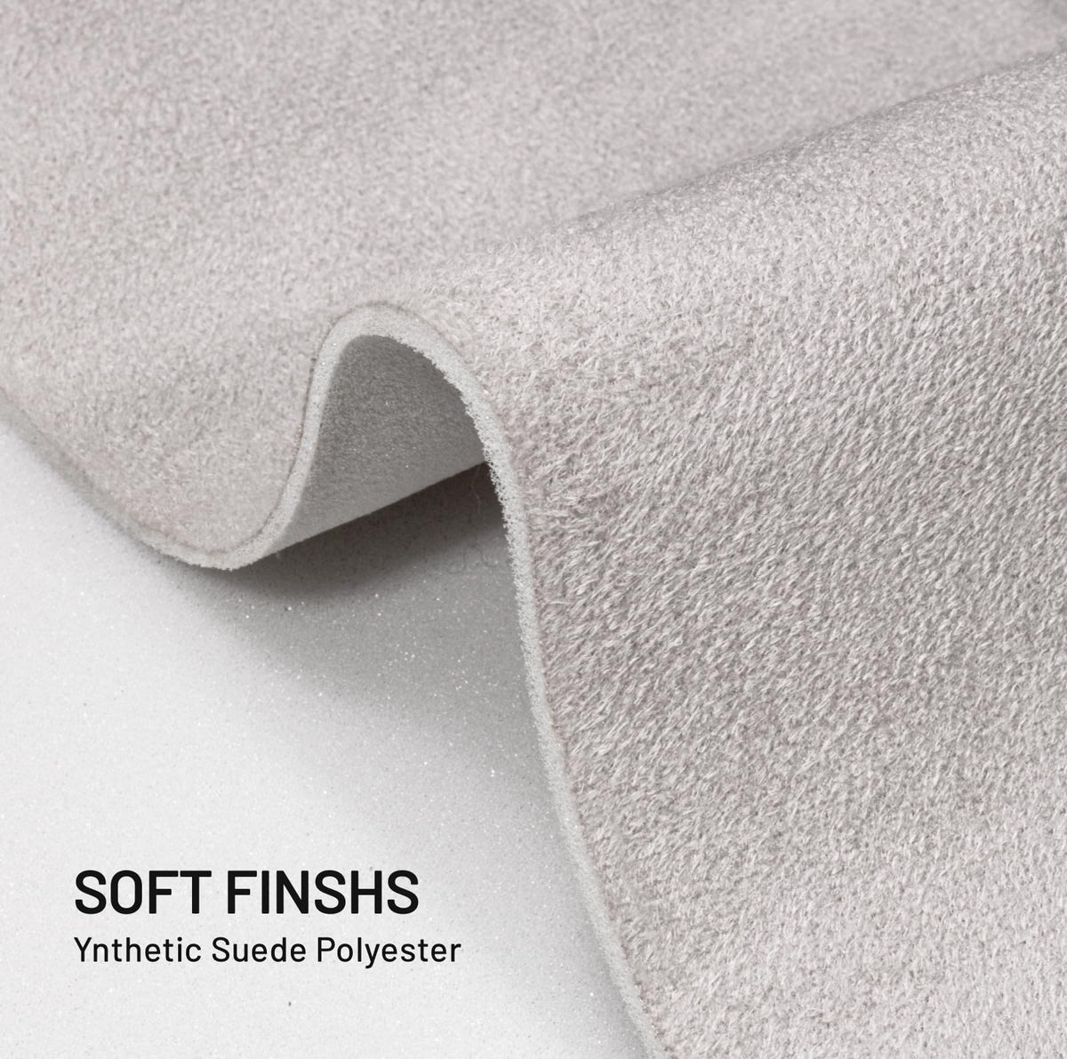 Hiksuky foam backing detail showing bonded layer for support and anti-sag benefit