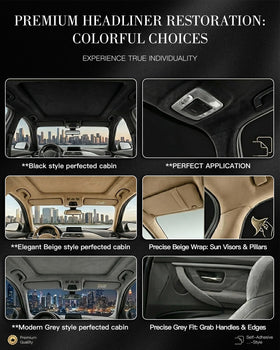 Hiksuky lifestyle car interior shot showing upgraded cabin aesthetic benefit