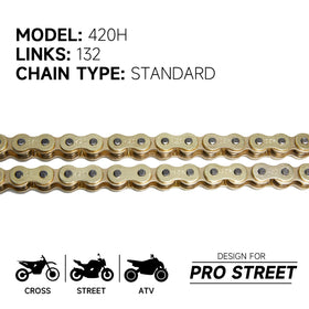 HILAKE chain close-up of links and pins highlighting heavy-duty construction benefit