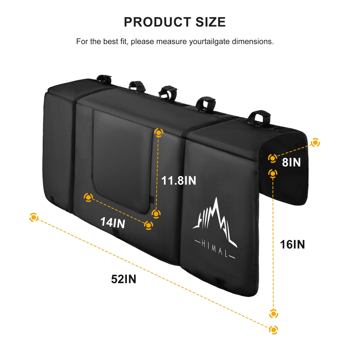 Himal Outdoors close-up of 3/4 inch foam core showing cushioned protection