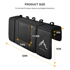 Himal Outdoors close-up of 3/4 inch foam core showing cushioned protection
