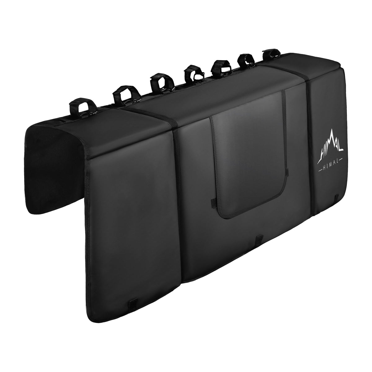 Himal Outdoors tailgate pad front view showing full coverage and protection