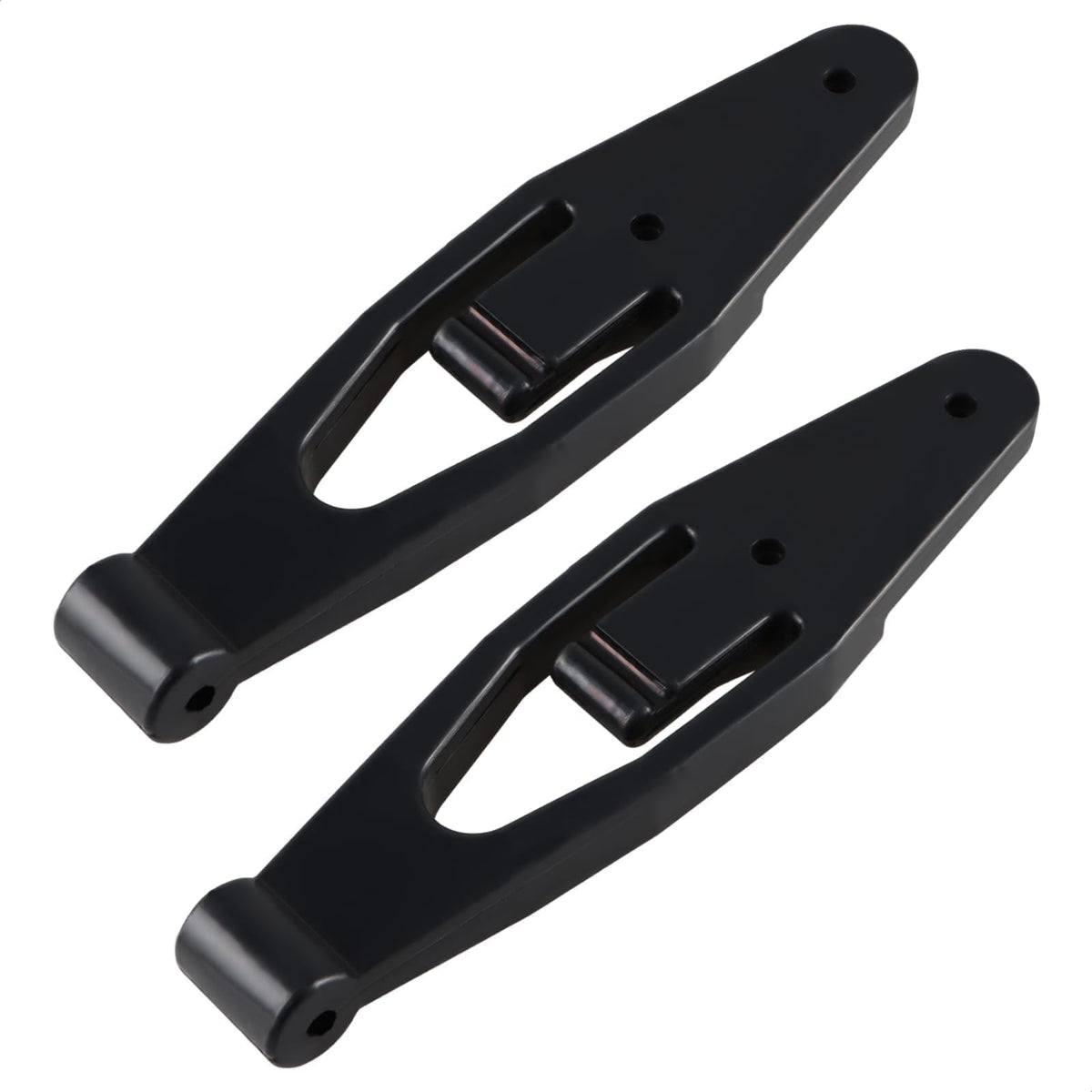HIMARKLIF front view of hood latch base pair showing ready-to-install components benefits durability