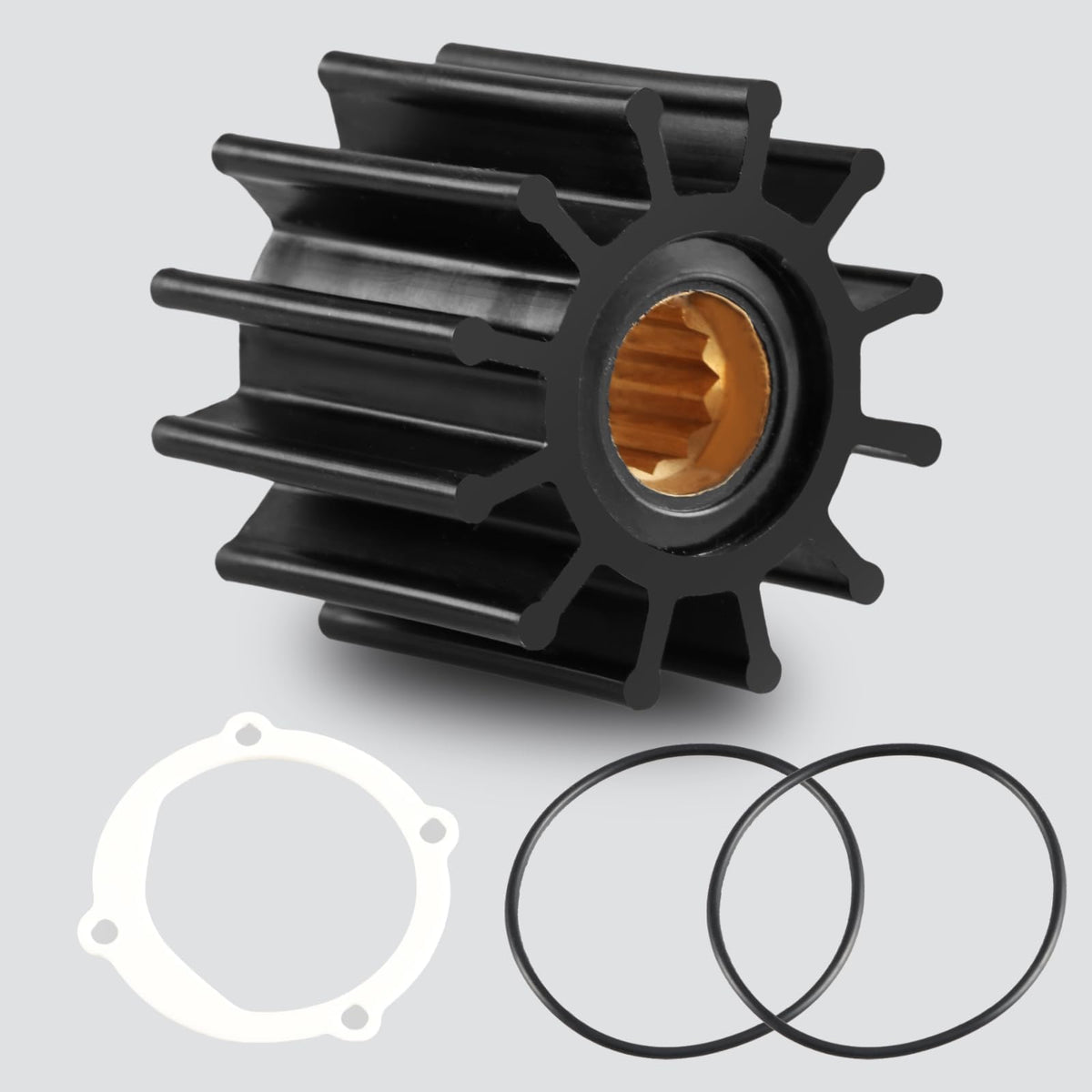 HIMARKLIF front packaging of impeller kit showing included parts and compatibility benefits