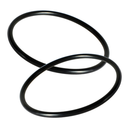 HIMARKLIF front view of two O-ring gaskets showing compact packaging and clear replacement benefit