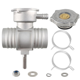 HIMARKLIF front view assembly showing durable aluminum neck and cap benefits longer life