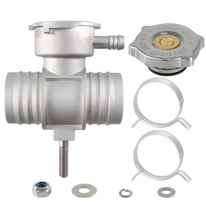 HIMARKLIF front view assembly showing durable aluminum neck and cap benefits longer life