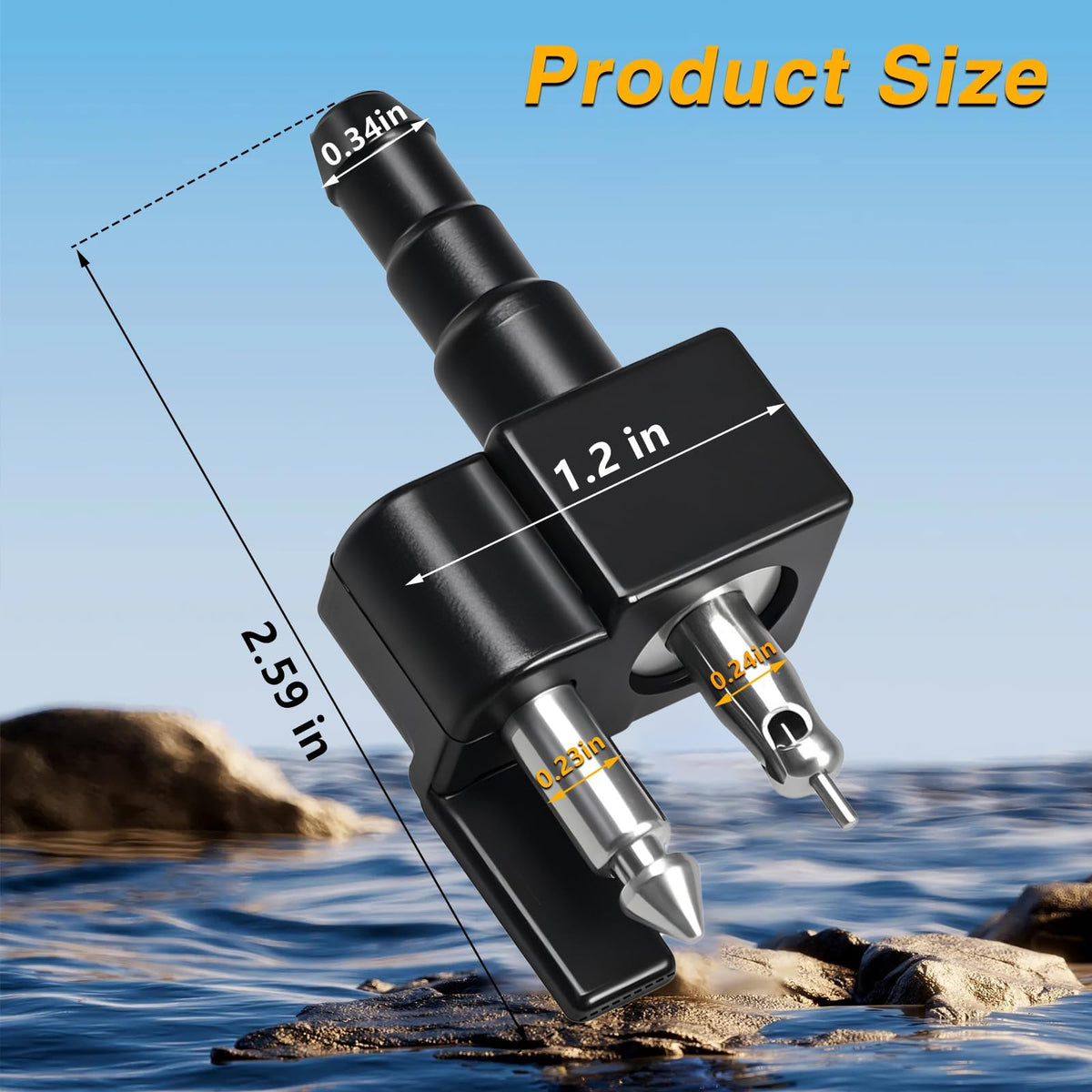 HIMARKLIF side profile showing fitment markings and part number for correct replacement