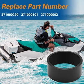 HIMARKLIF wear ring beside ruler showing 140mm diameter for accurate fit