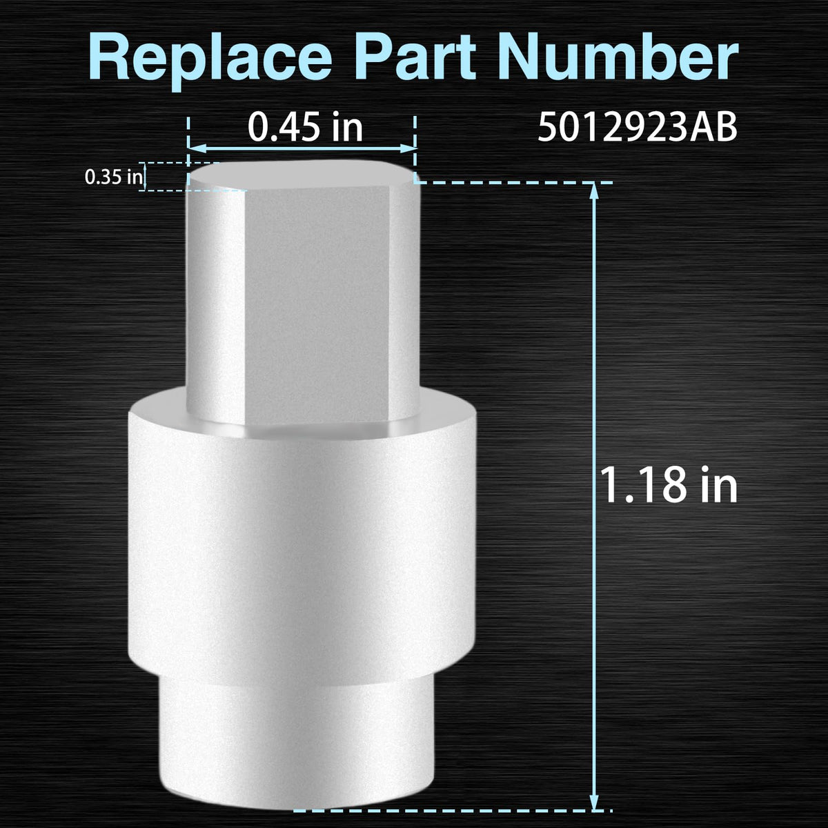 HIMARKLIF size comparison with coin showing compact, accurate dimensions