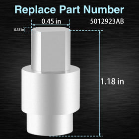 HIMARKLIF size comparison with coin showing compact, accurate dimensions