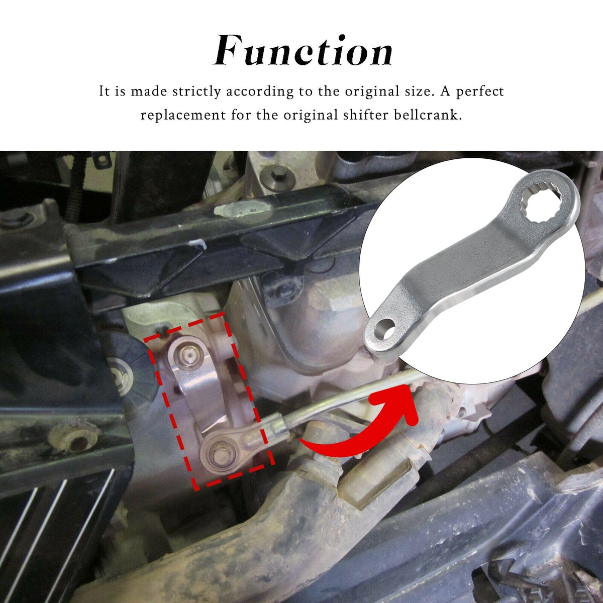 HIMARKLIF size scale with wrench illustrating easy bolt-on installation