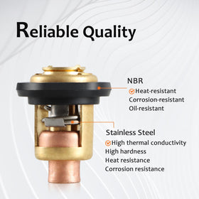 HIMARKLIF thermostat valve close-up revealing durable metal construction