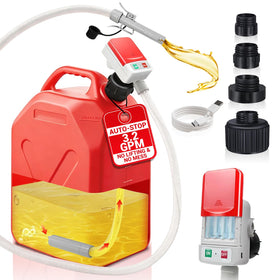 HiNADA front view of pump showing controls and compact design for portability
