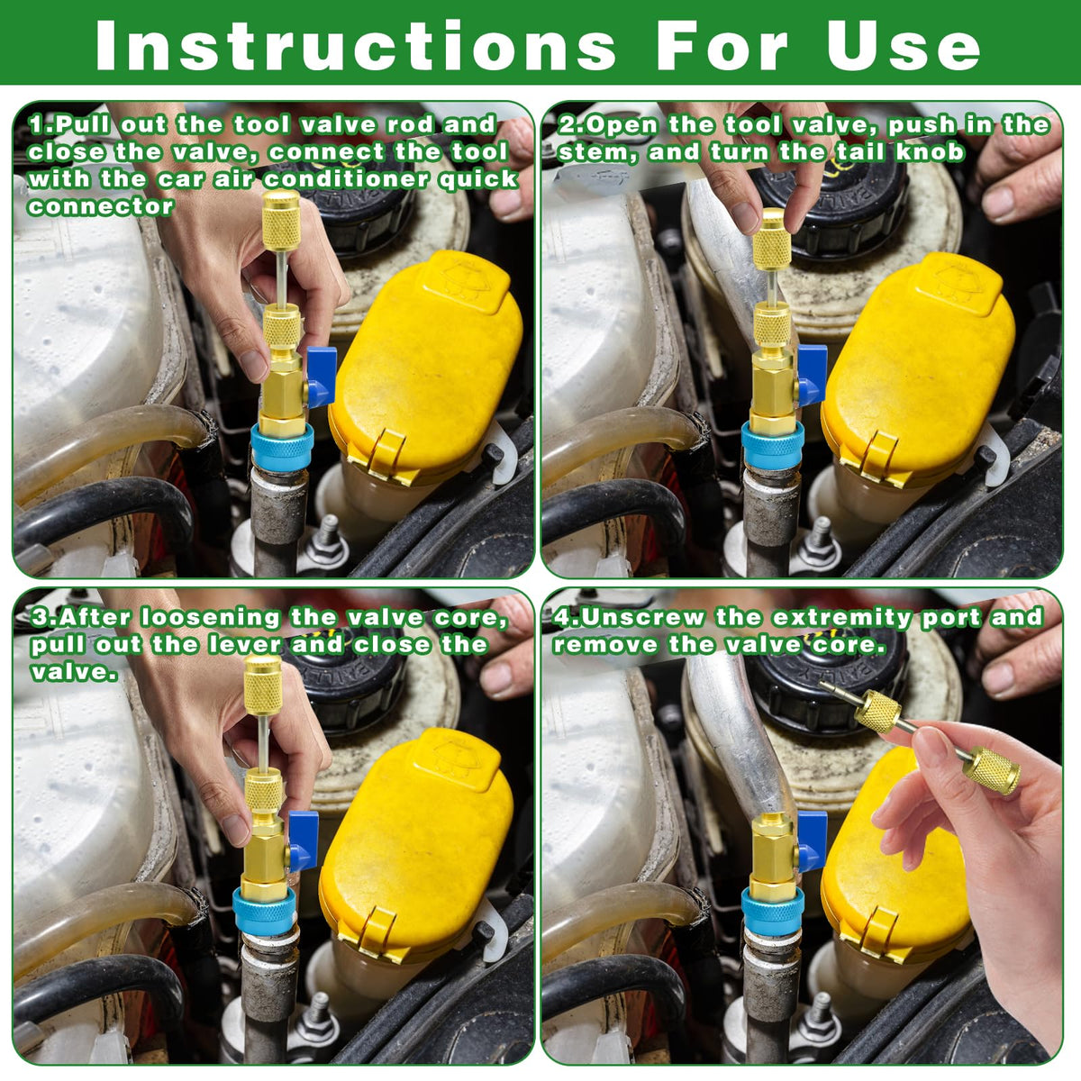 HINGTAI set of AC service port caps protecting ports and preventing contamination