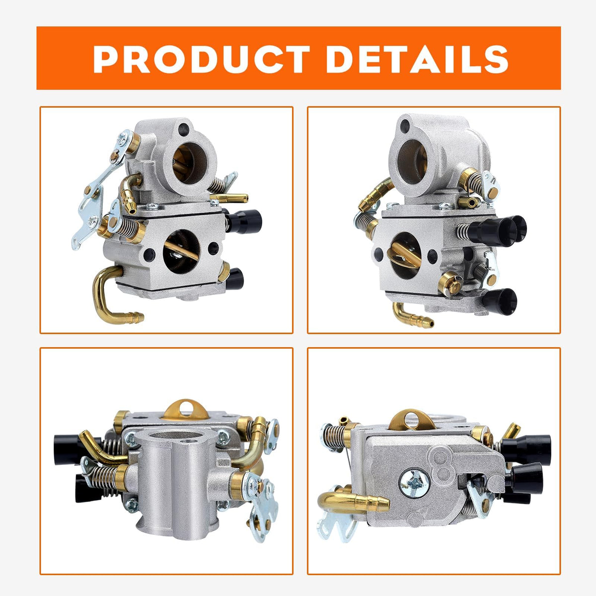 HIPA air and fuel filters close-up offering cleaner intake and longer life
