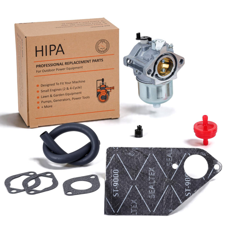 Hipa carburetor front view showing fitment and clear ports for easy installation