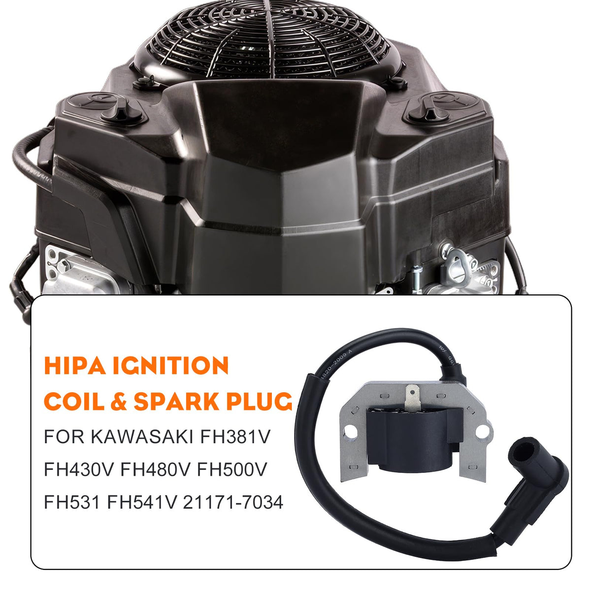 Hipa coil label and part number clear for quick identification