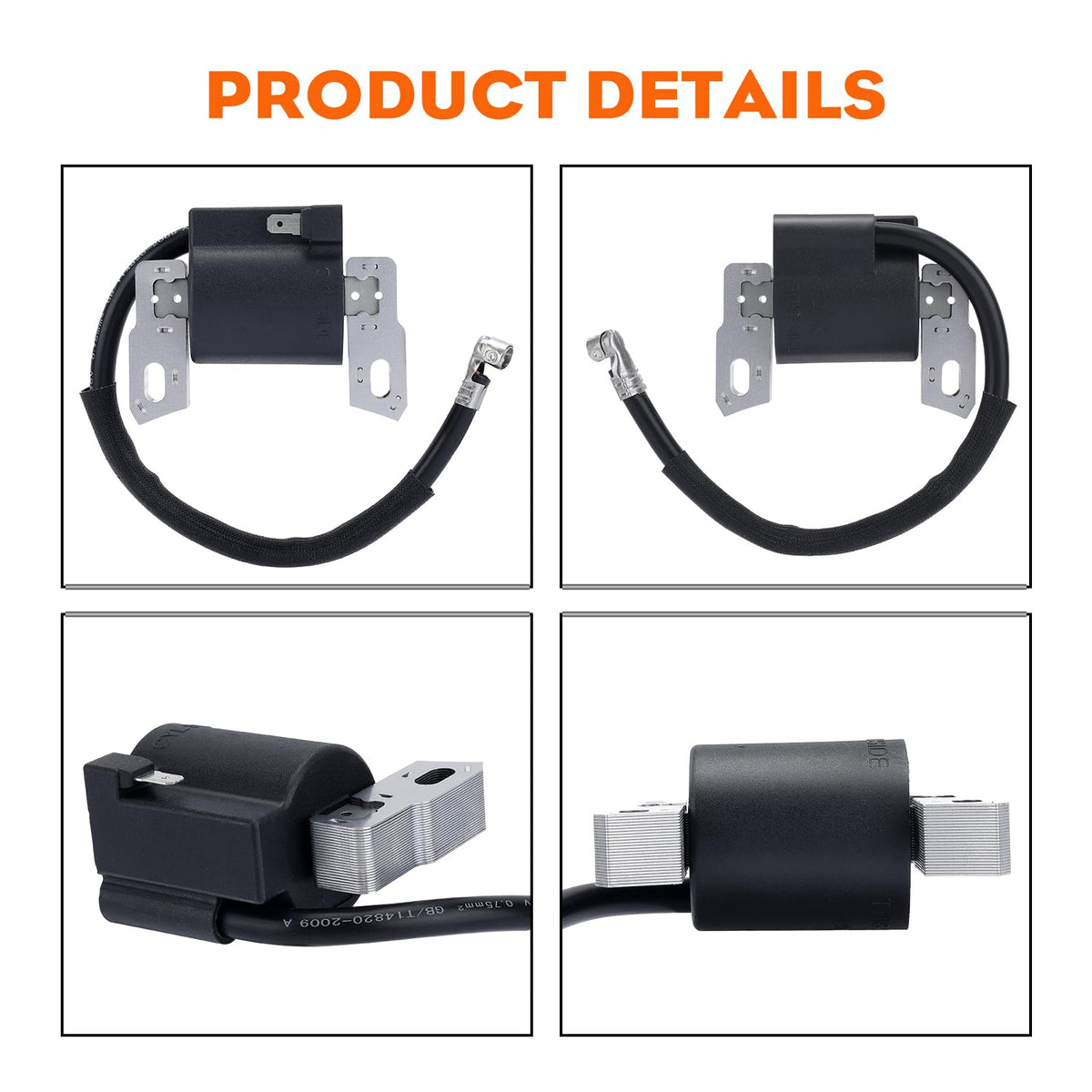HIPA ignition coil in a mower repair setting for fast backyard maintenance