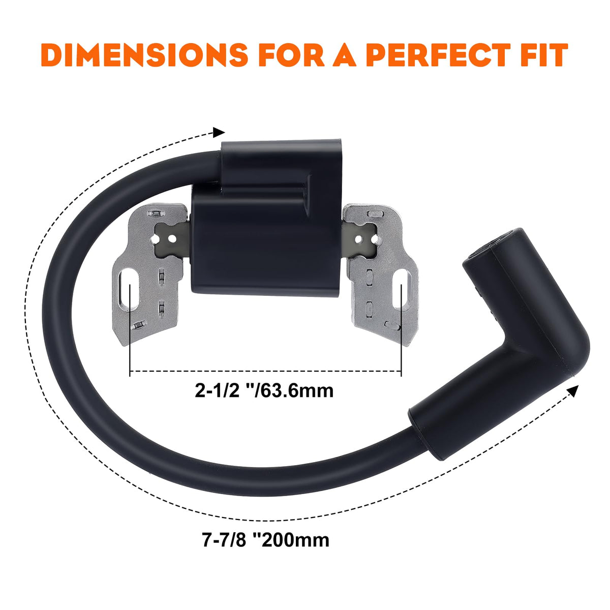 Hipa coil wiring connector shot showing plug-and-play electrical fitment advantage