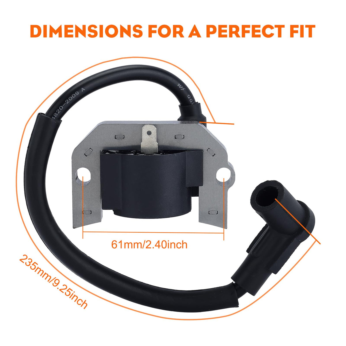 Hipa coils packaging with two coils included for convenience