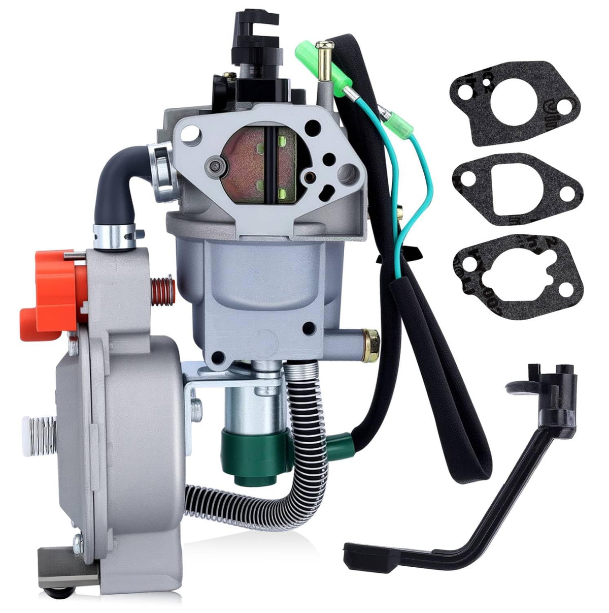 HIPA front assembly carburetor conversion showing compact design and reliable fit