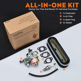 Hipa gasket and seal kit with three gaskets for immediate installation