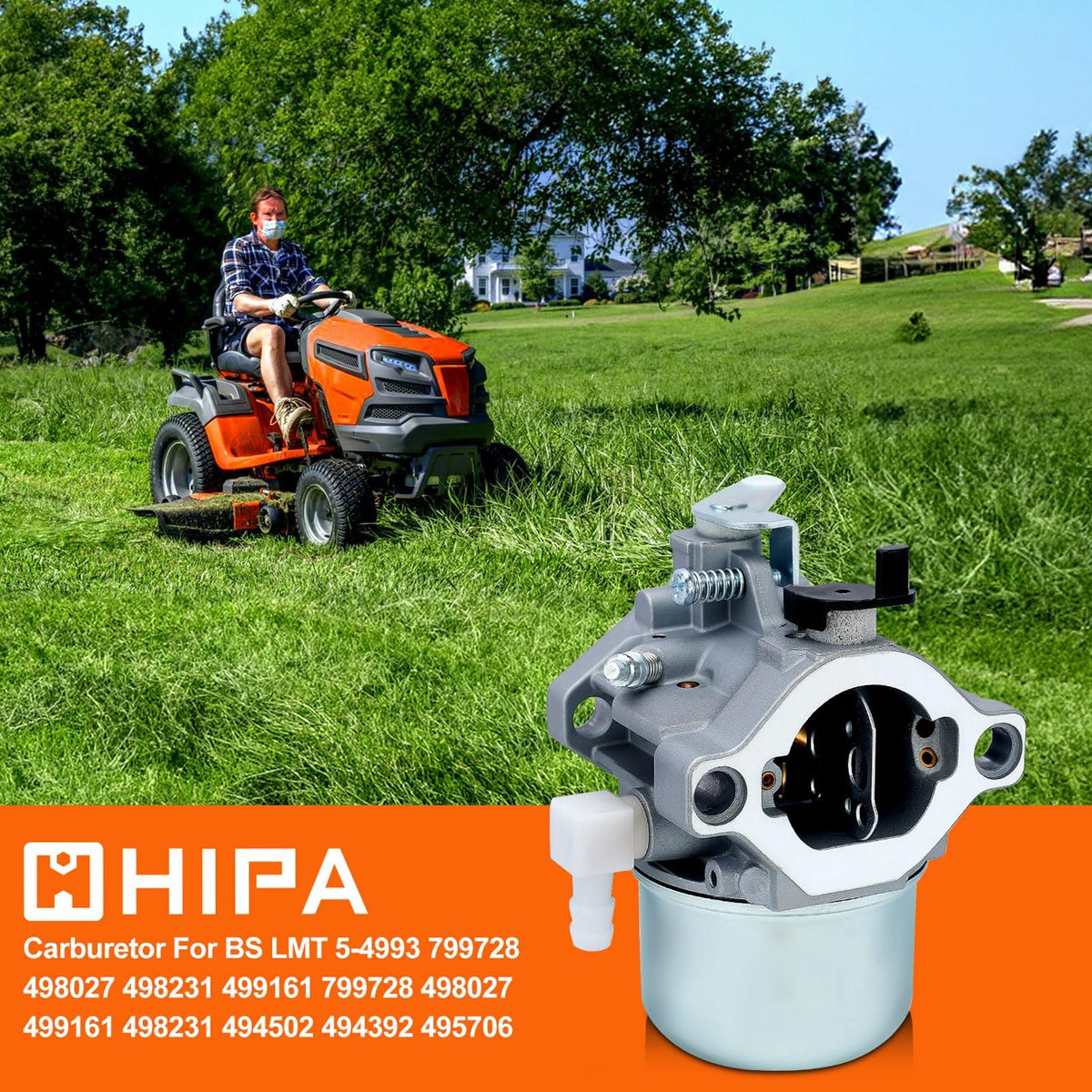 Hipa kit gaskets and components laid out to simplify full replacement
