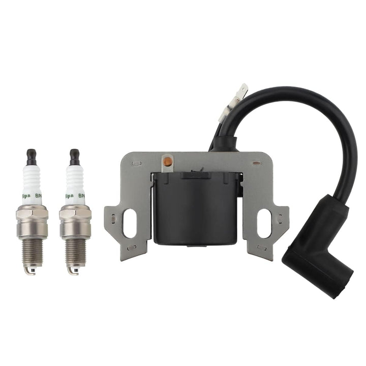 Hipa ignition coil front view showing mounting points and connectors for accurate fit