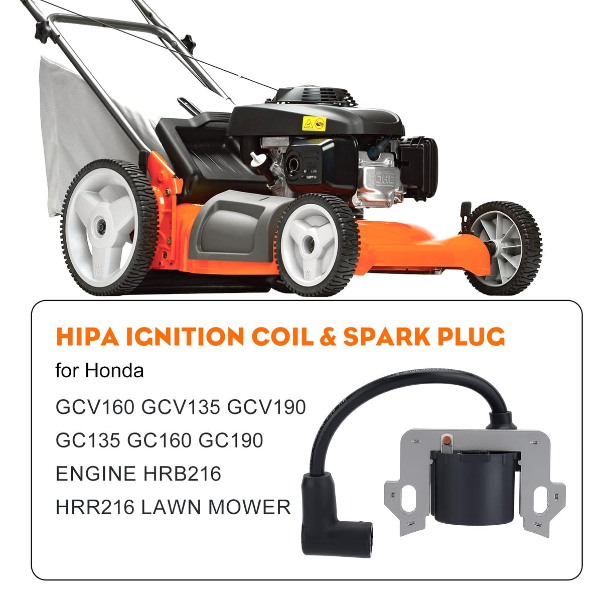 Hipa ignition coil side connector detail illustrating secure electrical connection benefit