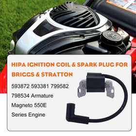 Hipa ignition coil side profile displaying fit and mounting alignment advantage