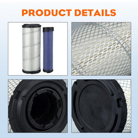 Hipa installed air filter on Kawasaki engine for restored performance