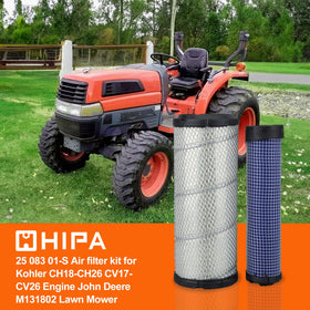 Hipa outer air filter close-up showing high-density media and cleaner airflow