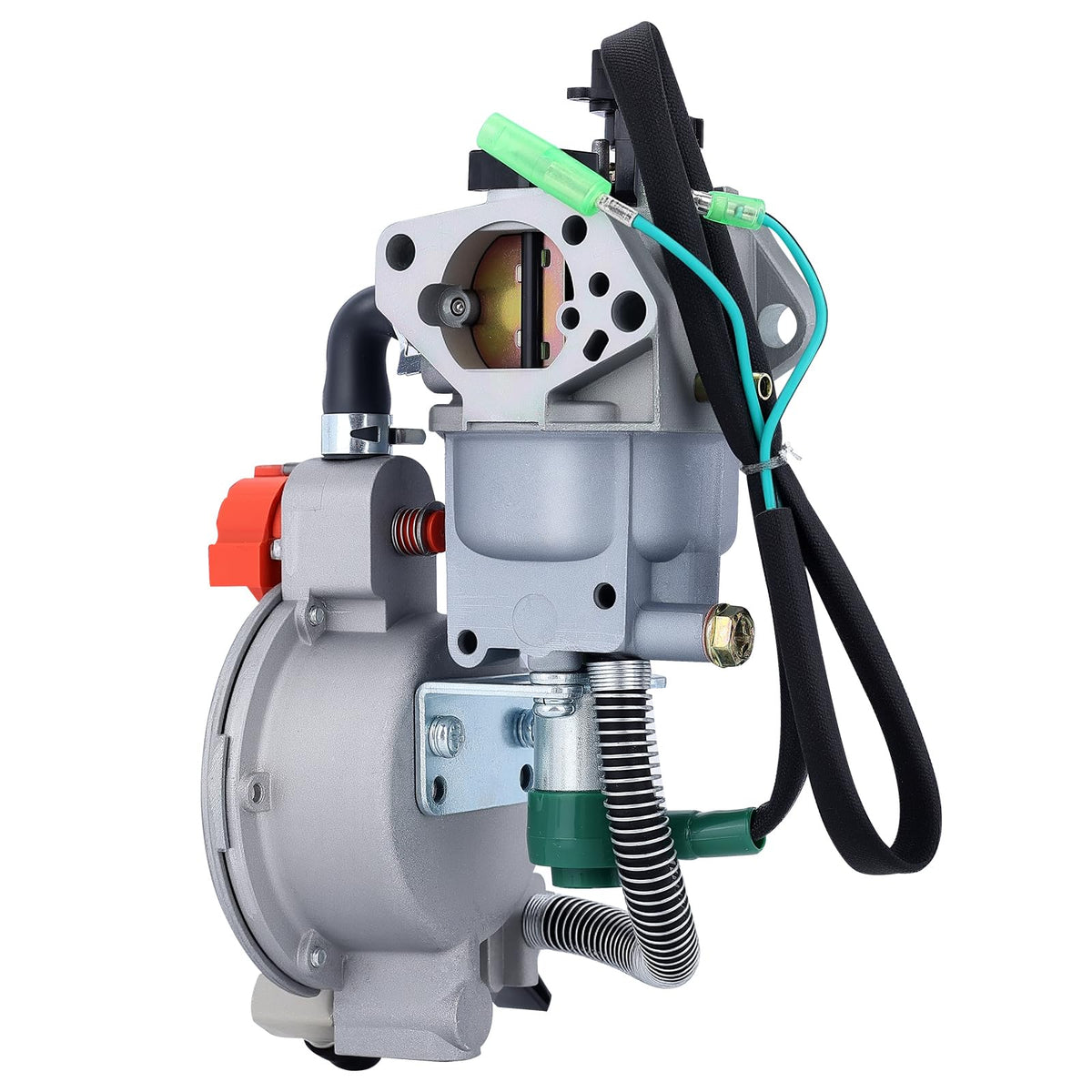 HIPA rotary switch detail illustrating gasoline/off/propane selection safety