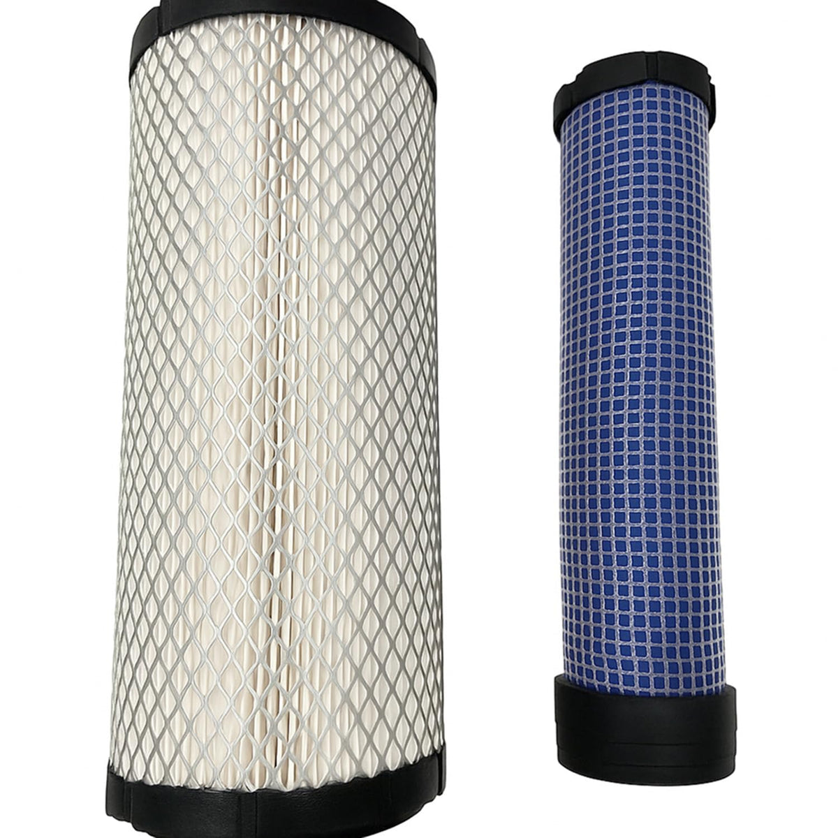 Hippotech pleated media close-up showing increased filtration surface