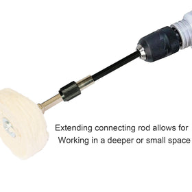 Hiqalty wheel beside drill for scale and easy compatibility benefit